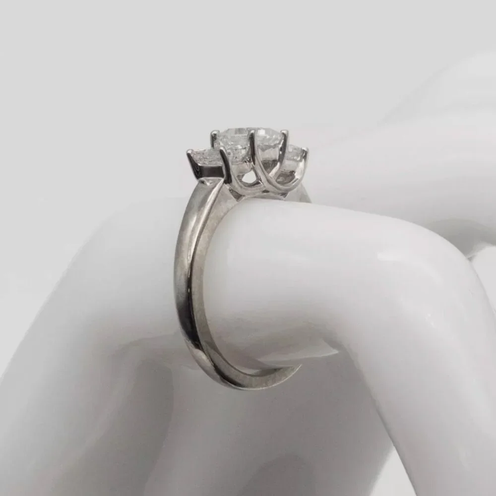 Princess Cut 1.75ct 14k White Gold Ring